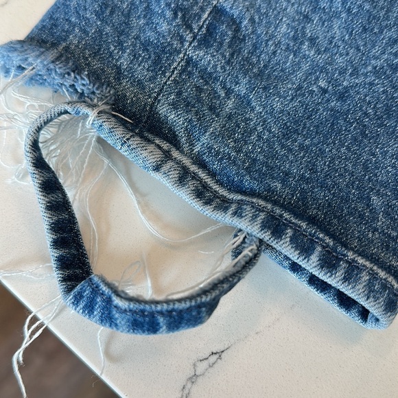 FLAWLESS Mother The Tomcat Jeans in Completely Over Wash Sz 25 - Picture 5 of 10